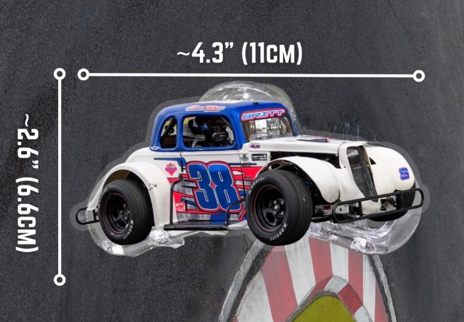 38 Legend Car Claw Clip Regular Sized