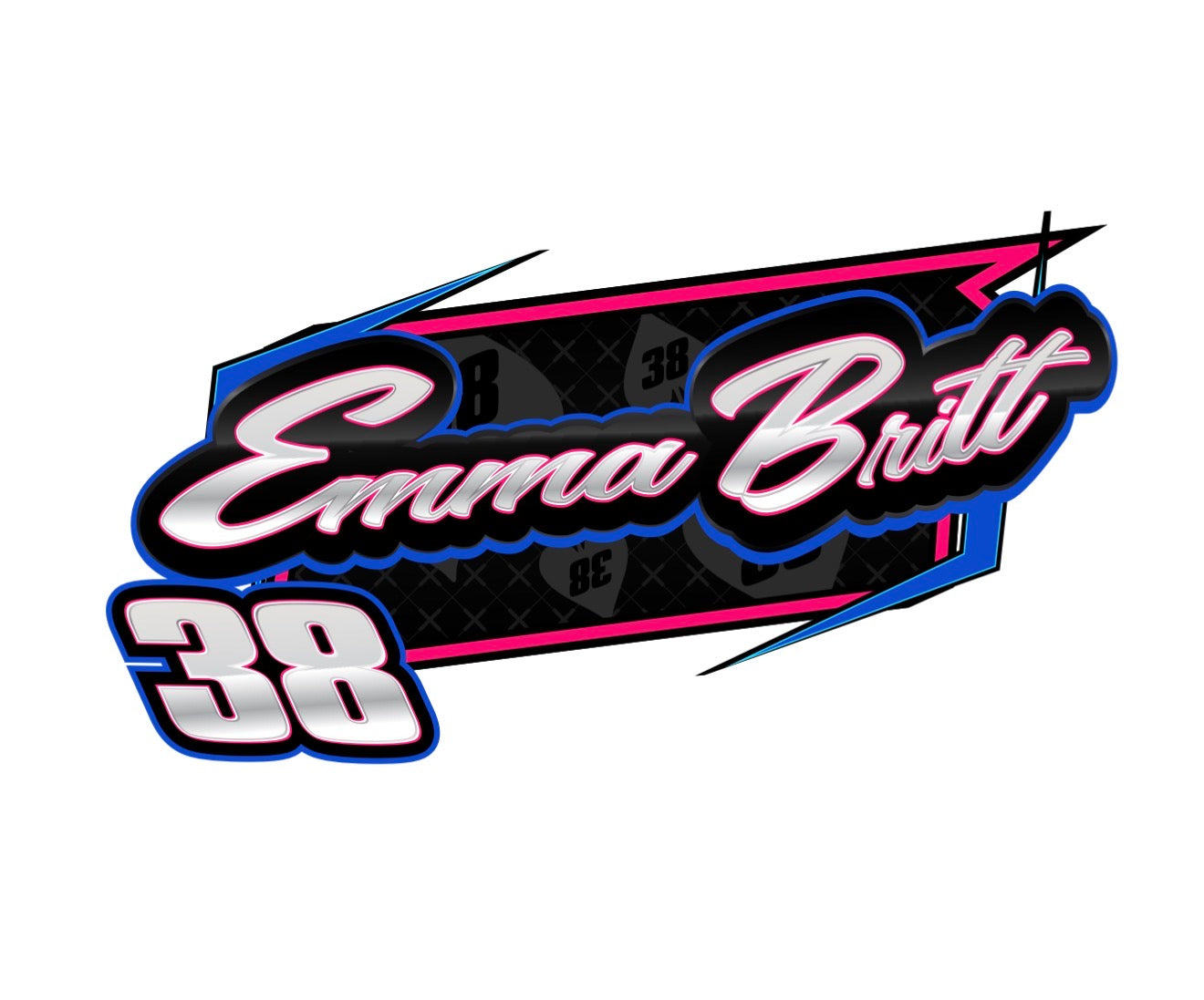 NEW Emma Britt Racing T-Shirt with Race Car