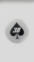 38 Spade Custom Button